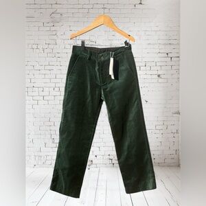 Janie and Jack Green Kids Pants